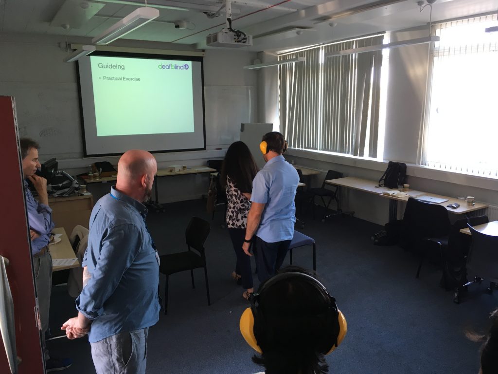 Exercise with Deafblind UK