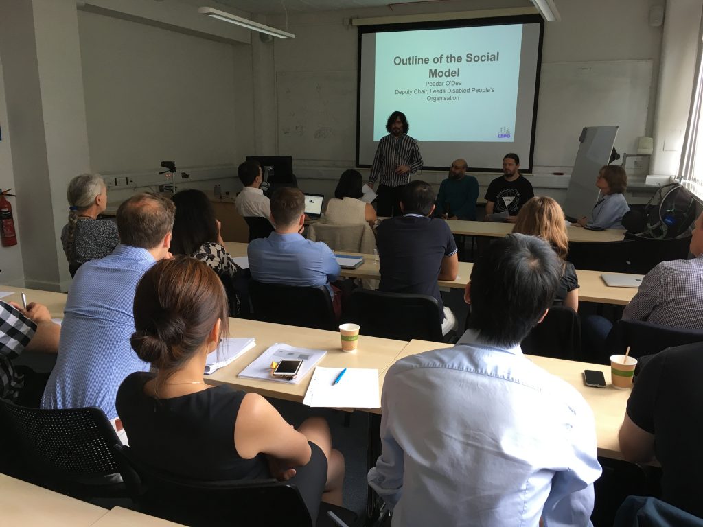 Presentation of Leeds Disabled People’s Organisation