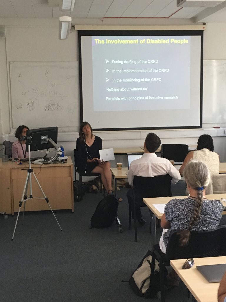 Prof. Anna Lawson about the involvement of disabled people