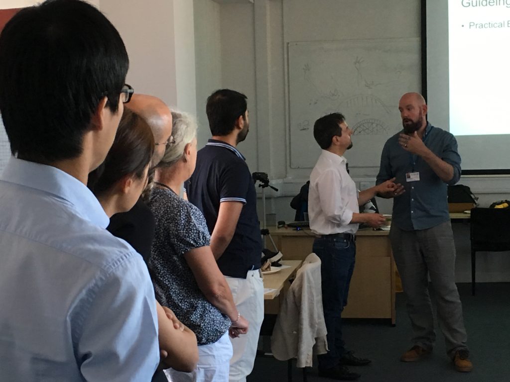 Workshop with Deafblind UK